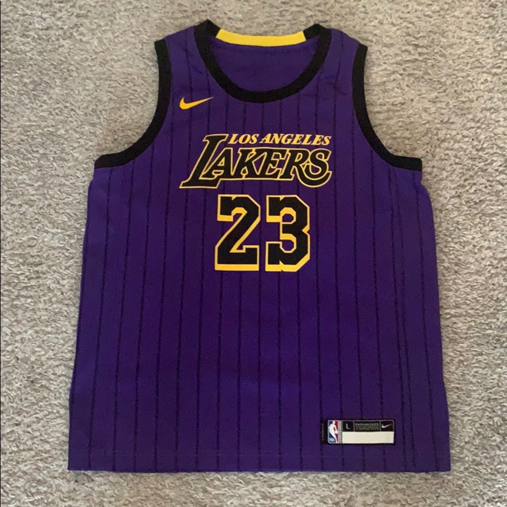 LeBron James Lakers jersey city edition 2019